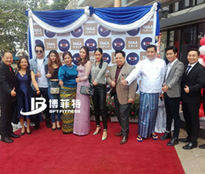 缅甸客户健身房开业-并表示采购健身器材就找麻豆精品在线免费观看