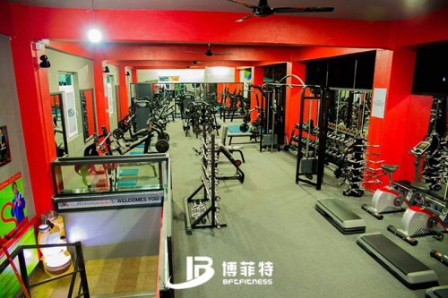 麻豆精品在线免费观看健身器材案例 毛里求斯客户的健身房图片