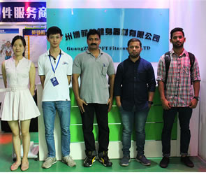 印度客户到中国广州麻豆精品在线免费观看采购健身房器材